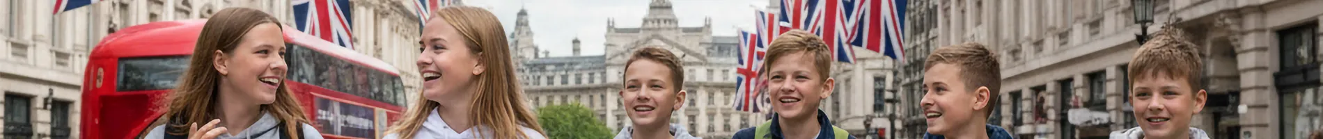 Děti na jazykovém pobytu ve Velké Británii