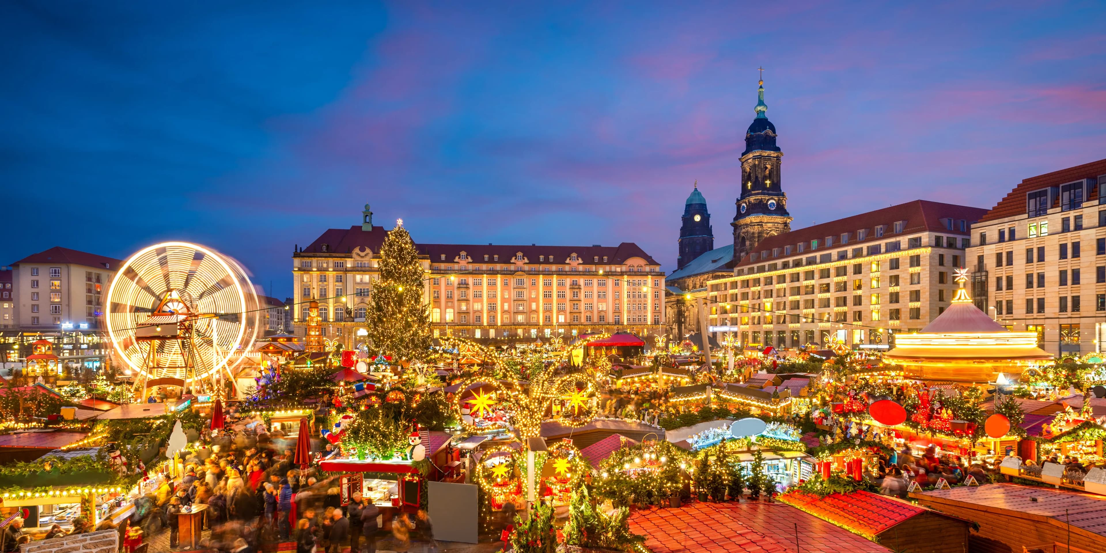 Adventní trhy v Drážďanech